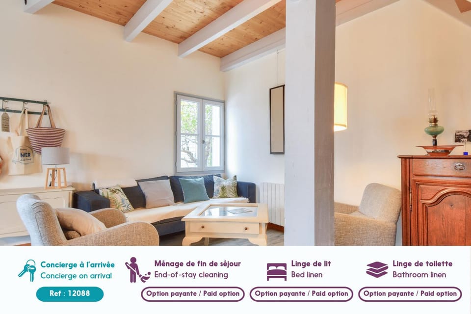 Maison pour 6, à proximité du centre ville House in Noirmoutier-en-l'Île