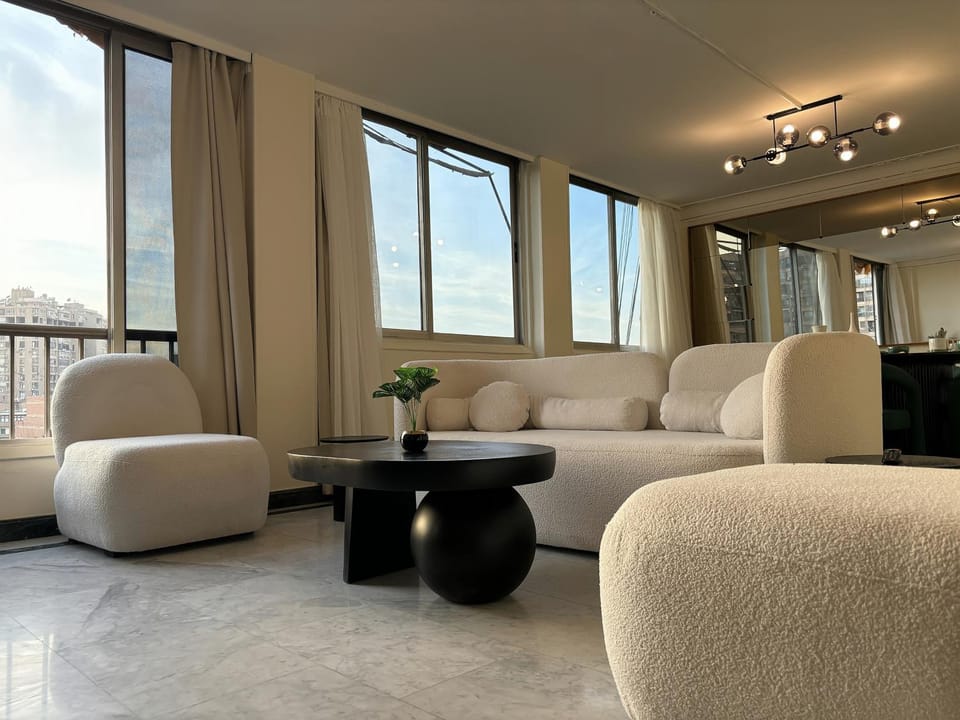 3BR Exclusive Bliss Zamalek Island Apartment in Cairo