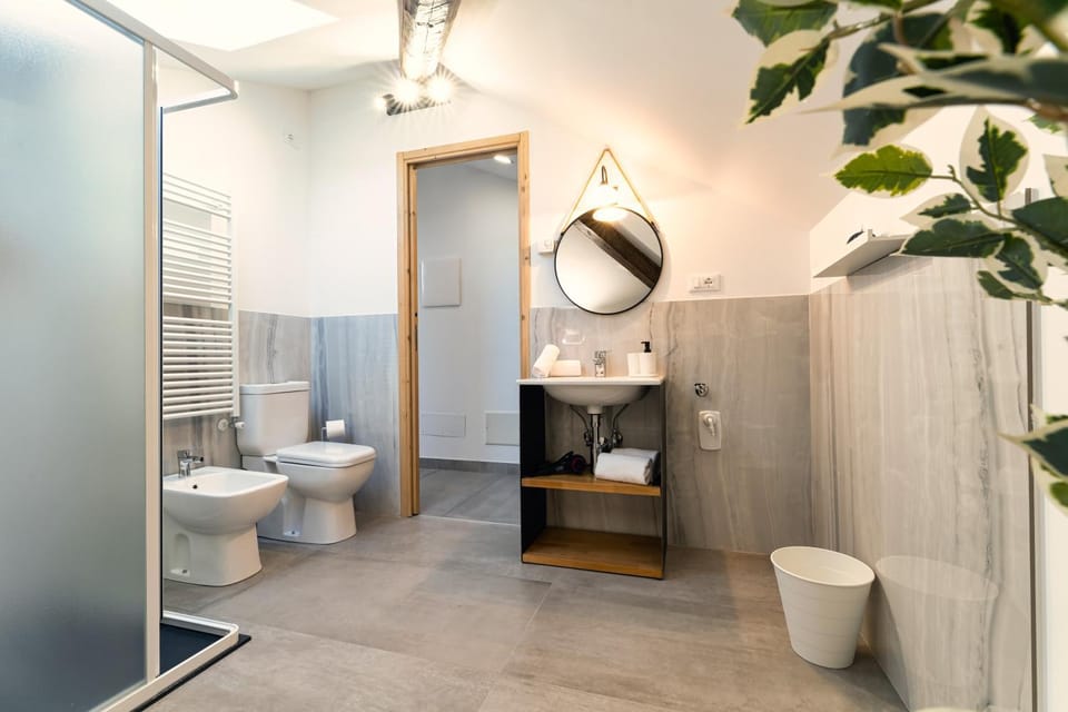 Shower, Toilet, Bathroom, bidet, towels