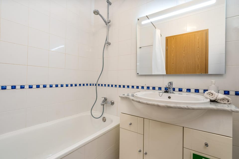 Bathroom, Living room