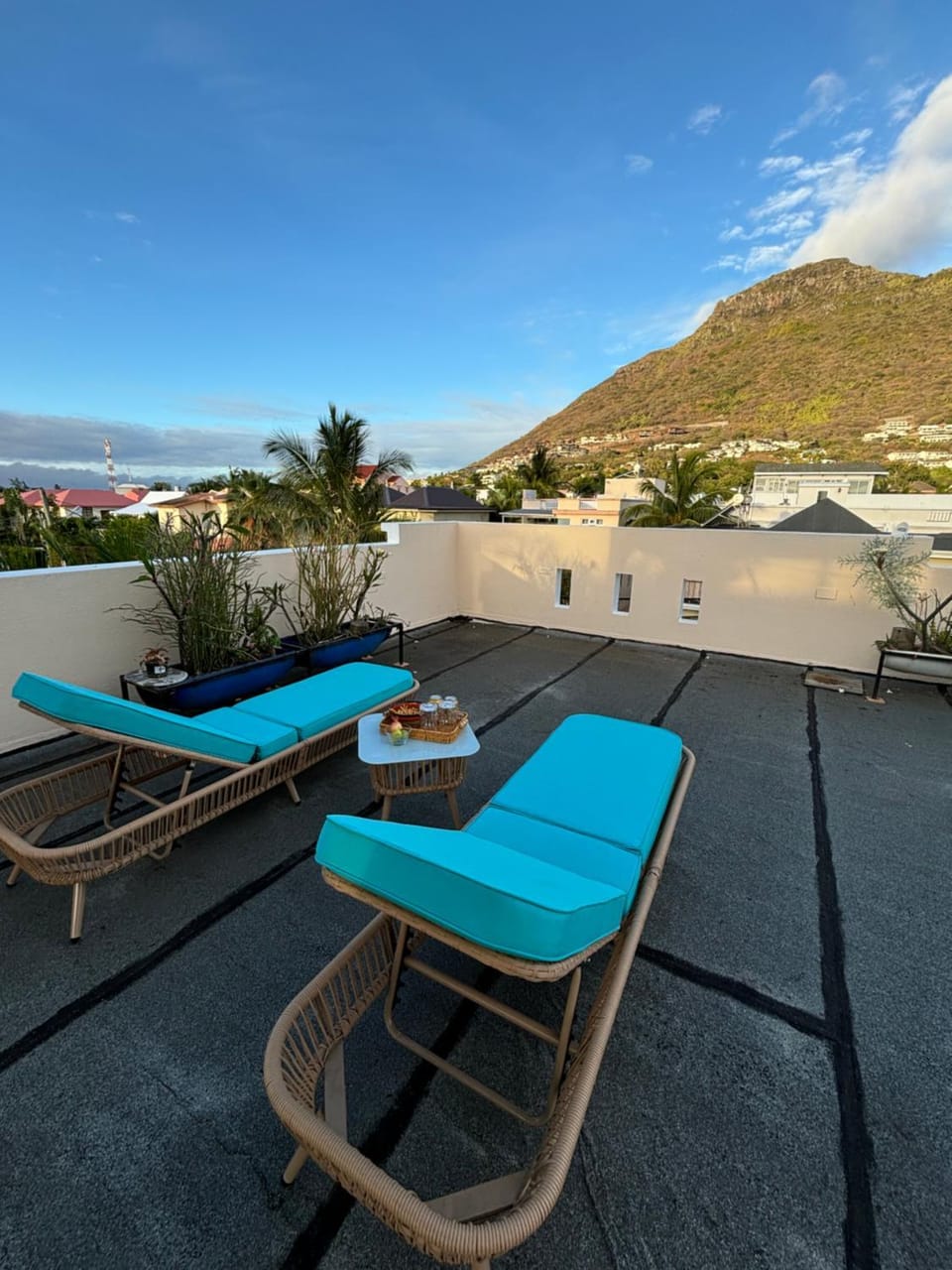 Balcony/Terrace, sunbed