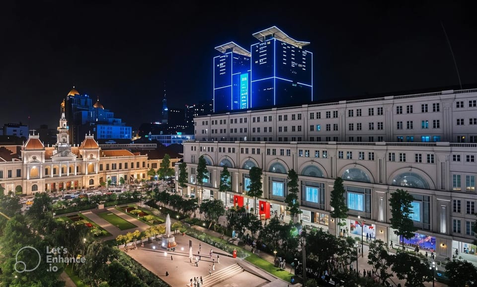 Property building, Nearby landmark, Night, Neighbourhood, Bird's eye view, City view, Location