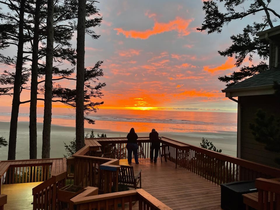 View (from property/room), Sea view, Sunset