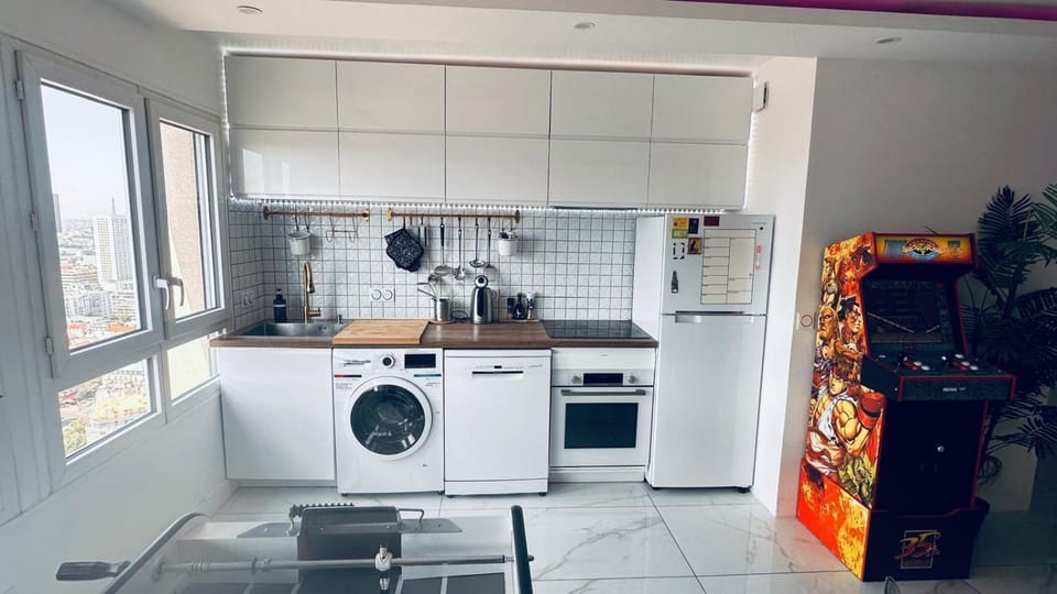 Nice Apartment with amazing view of Paris with private Parking Apartment in Paris