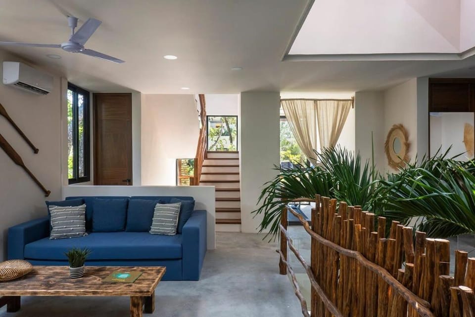 Living room, air conditioner