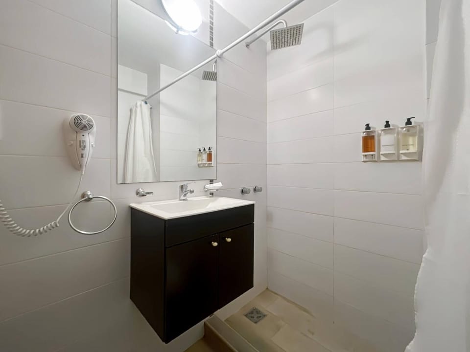 Bathroom, hair dryier