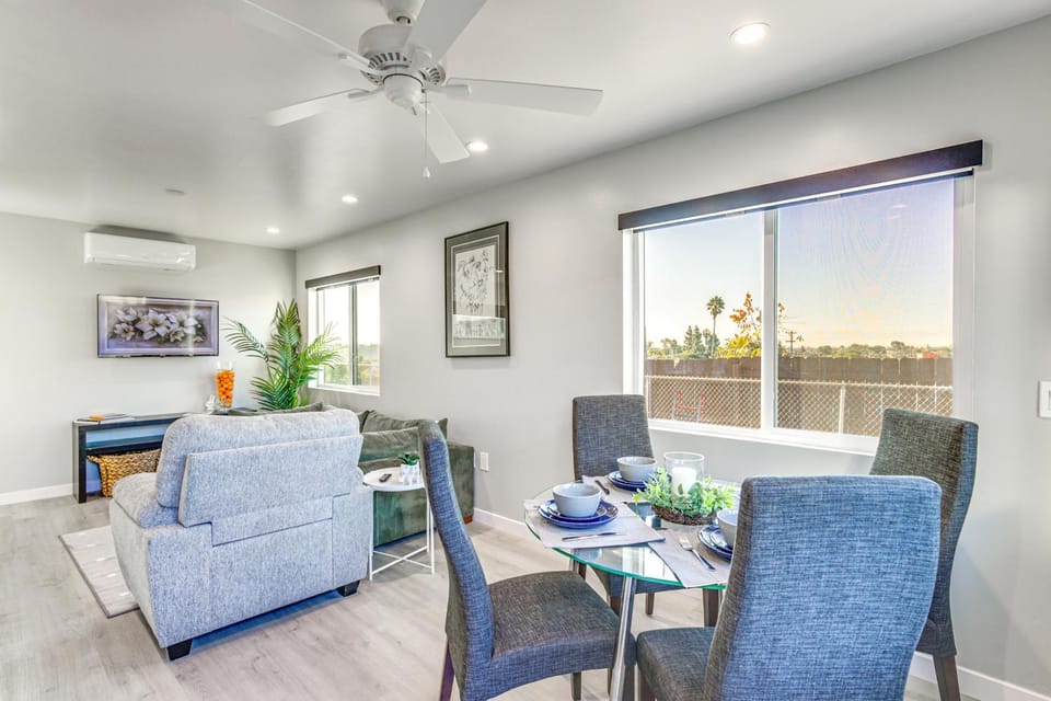 2 Mi to Mission Valley Chic Home with Patio! House in Linda Vista