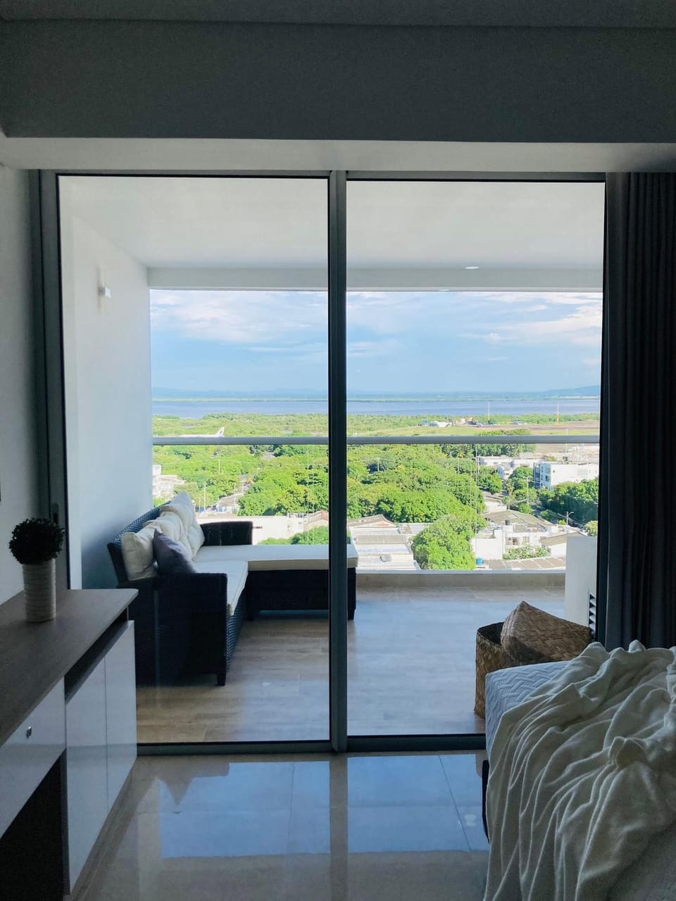 Suite piso 12 con vista mágica Ciudad CB1241 Apartment in Cartagena