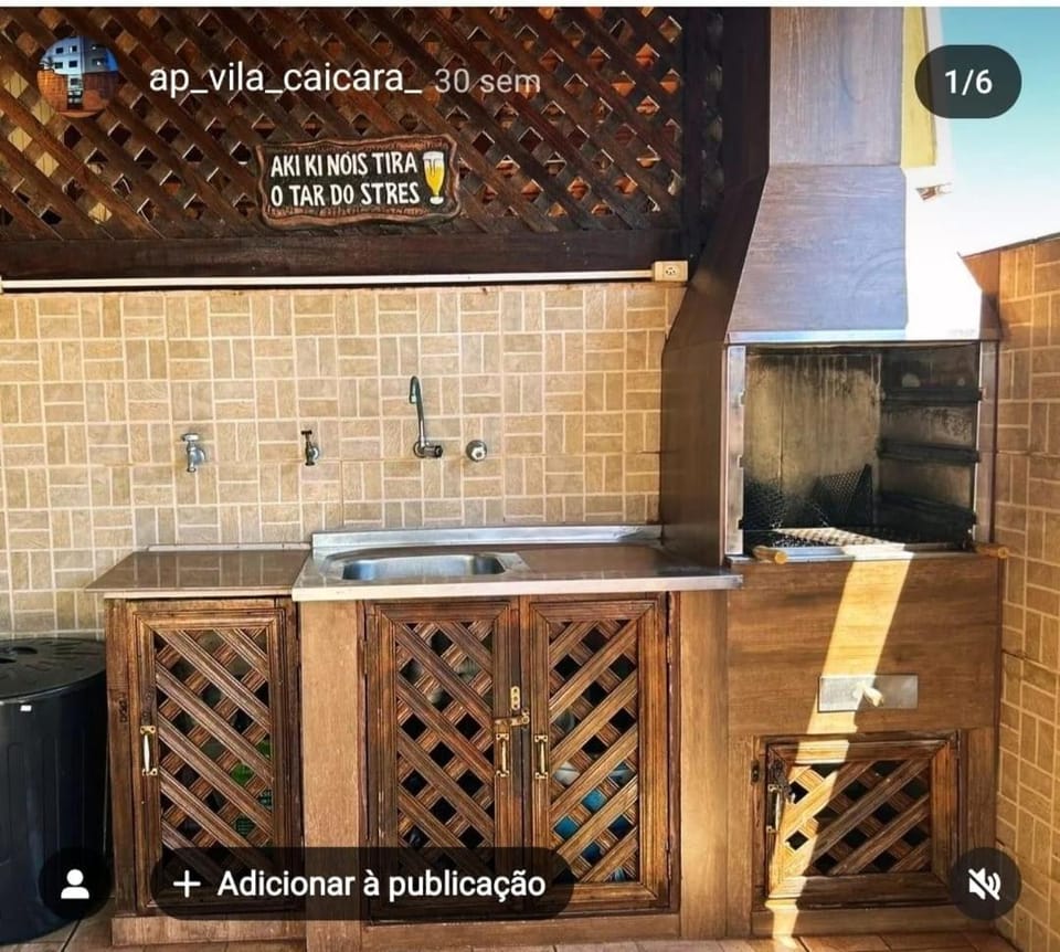 Apartamento com varanda e churrasqueira vila caiçara Apartment in State of São Paulo