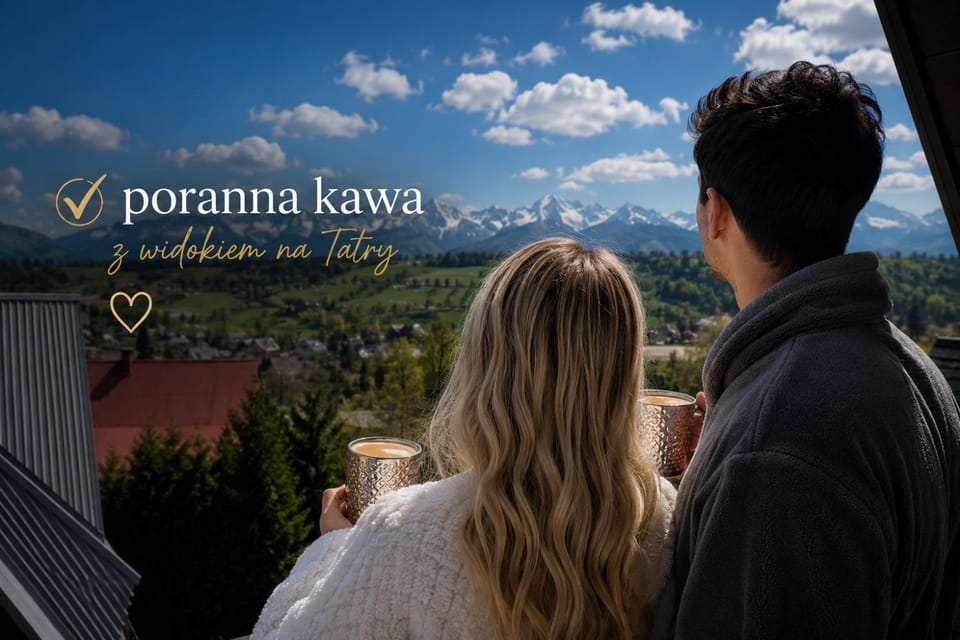 Apartament Queen 2 z Jacuzzi I widokiem na Tatry Apartment in Zakopane