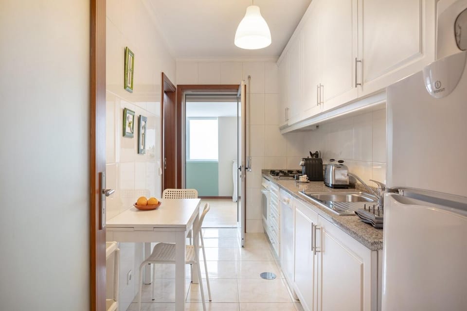 Espinho Retreat with Balcony Apartment in Porto District