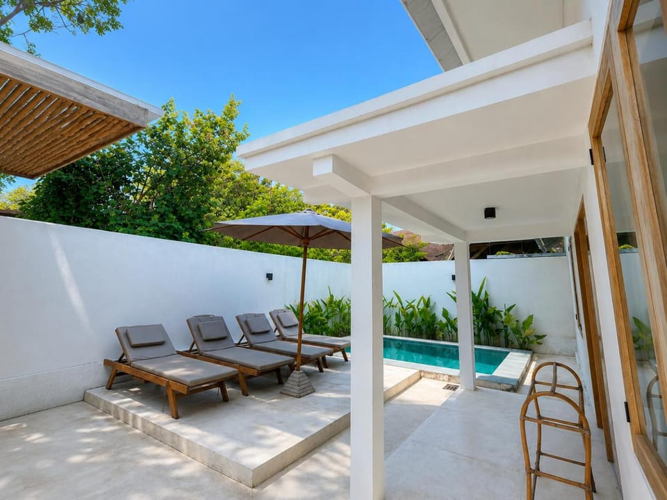 Garden, Garden view, sunbed