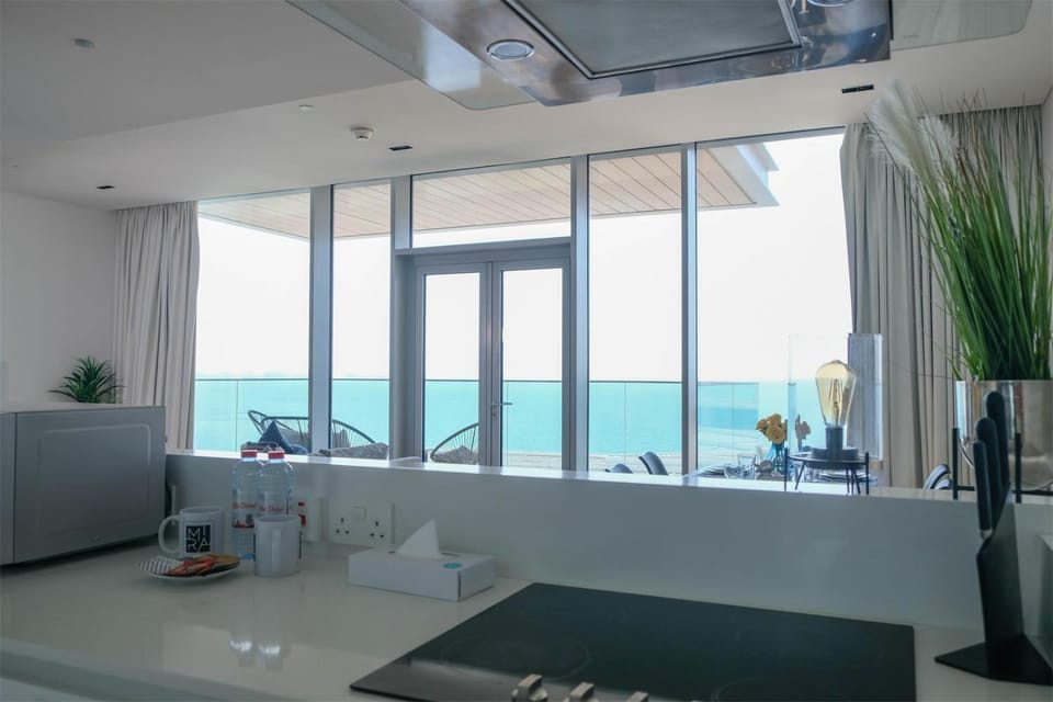 Sea view, kitchen