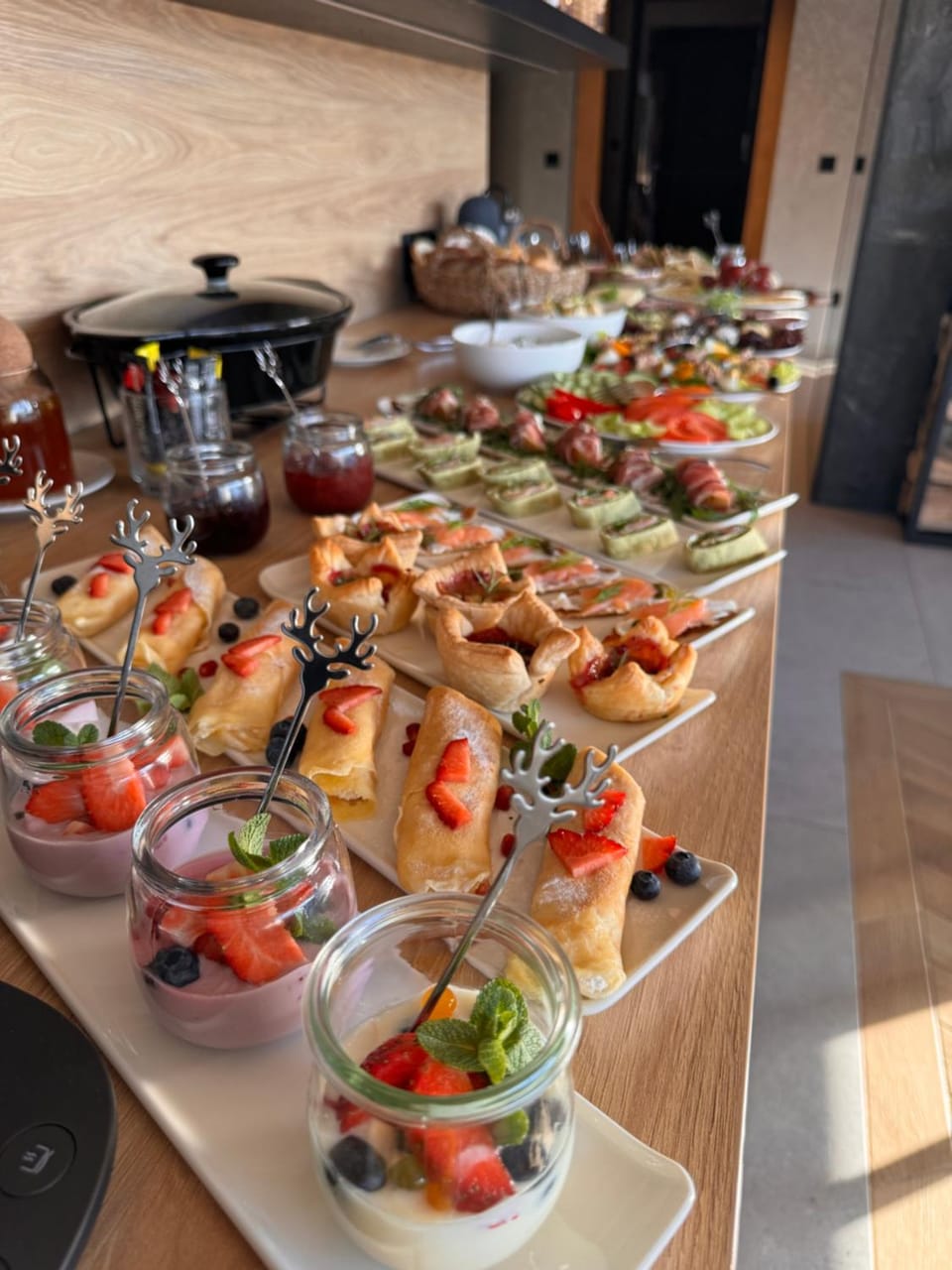 Buffet breakfast