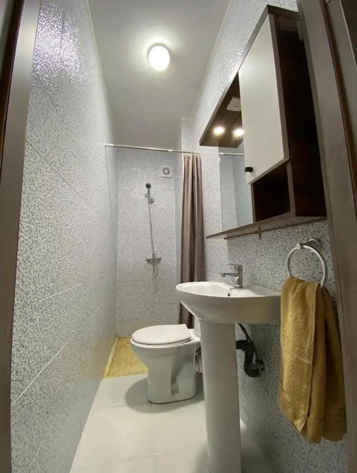 Shower, Toilet, Bathroom, towels