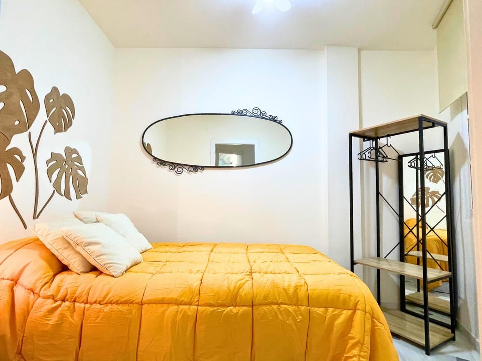 Bed, Photo of the whole room, Bedroom, wardrobe