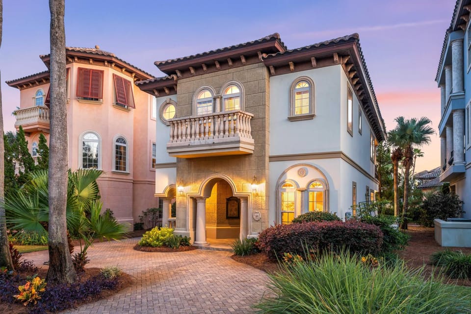 Tuscan Charm House in Miramar Beach