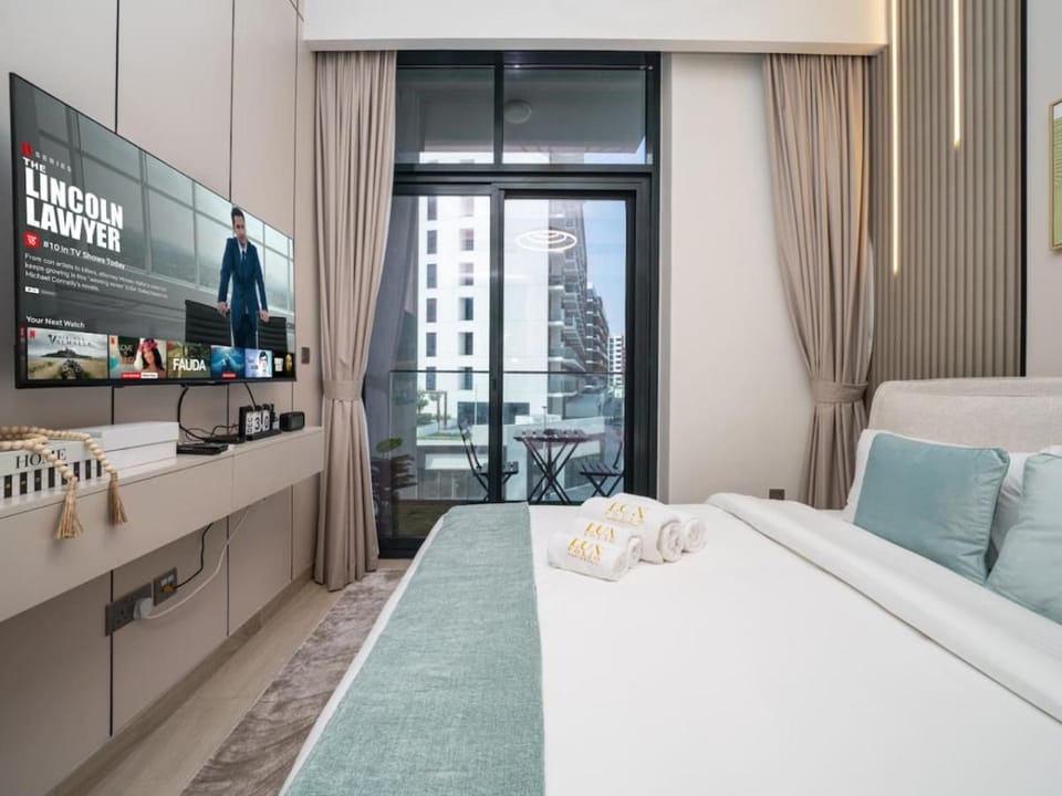 Bed, TV and multimedia, Photo of the whole room, Seating area