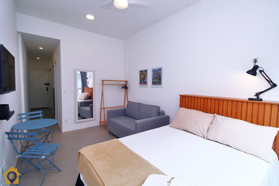 Novo e Recém-Reformado Studio com Vista para o Mar Apartment in Rio de Janeiro