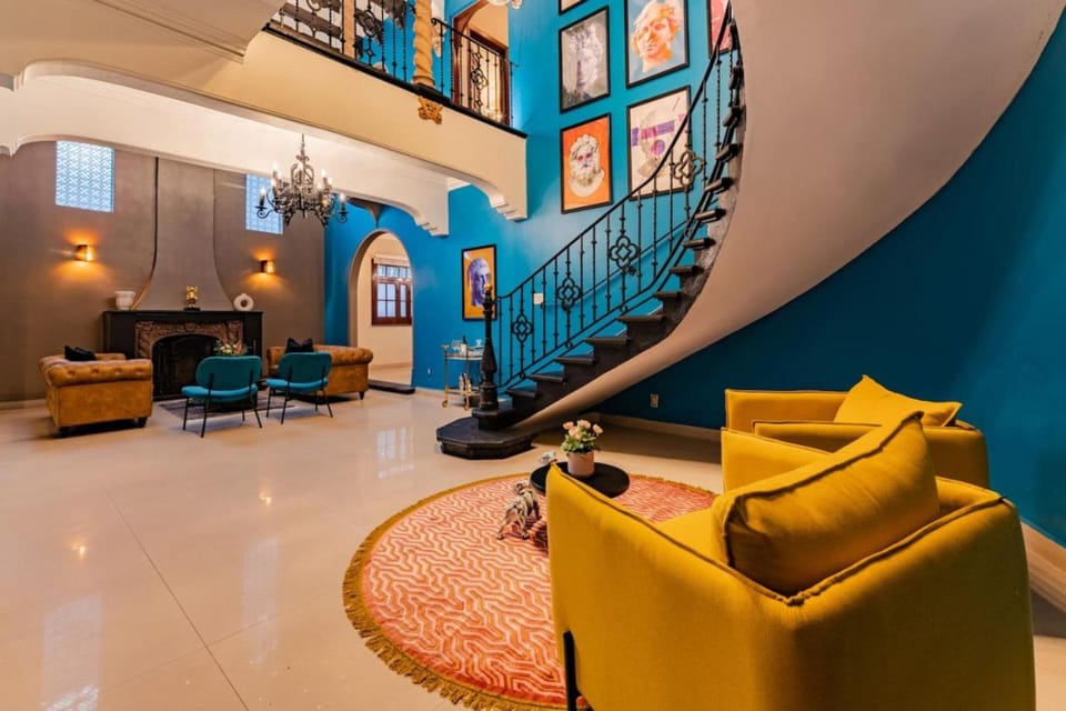 Charm near Roma Luxurious Mansion for Groups House in Mexico City