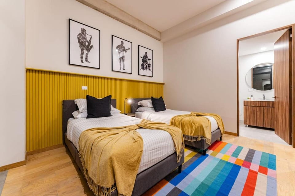 Two Apartments with Space for Everyone Apartment in Mexico City