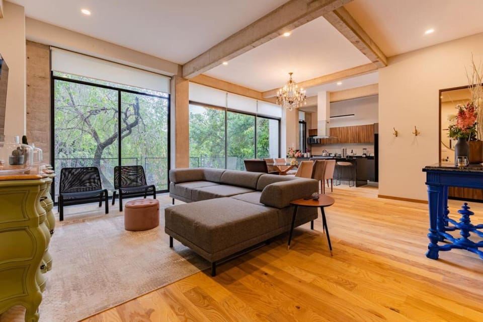 Stylish Haven w/ Balcony Steps to Jazz Bar & Cafes House in Mexico City