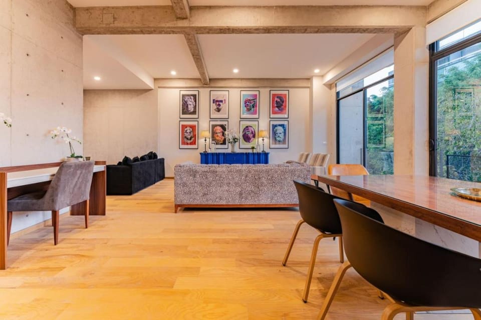 Spacious Roma Norte Loft with Art & City Views House in Mexico City