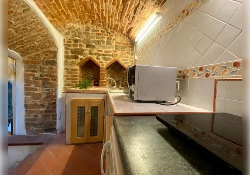 Kitchen or kitchenette, minibar, oven
