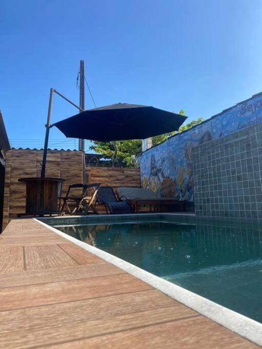 Casa com Piscina - Área da lazer familiar House in State of São Paulo