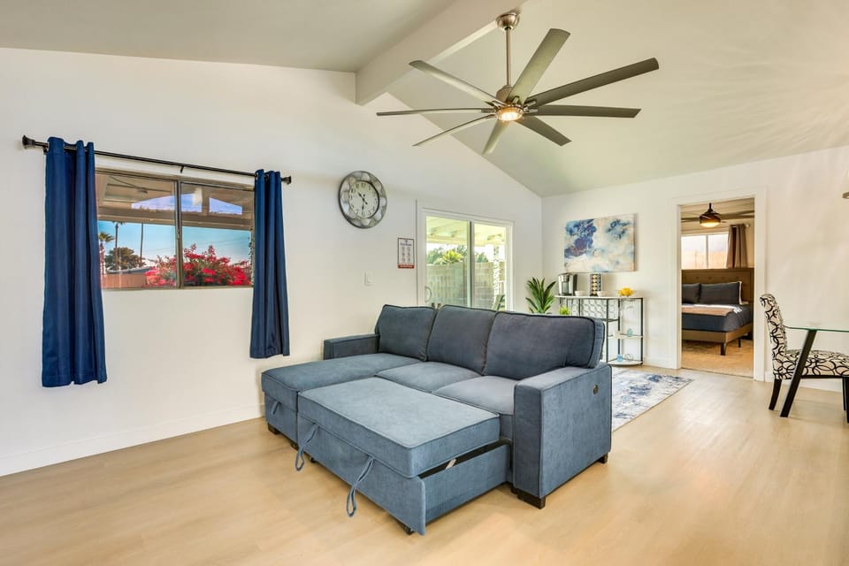 11 Mi to Dtwn Phoenix: Main House w/ Outdoor Oasis House in Tempe