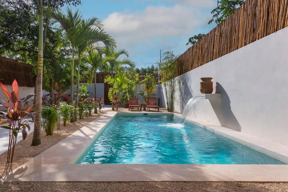 Day, Garden, Garden view, Swimming pool, sunbed