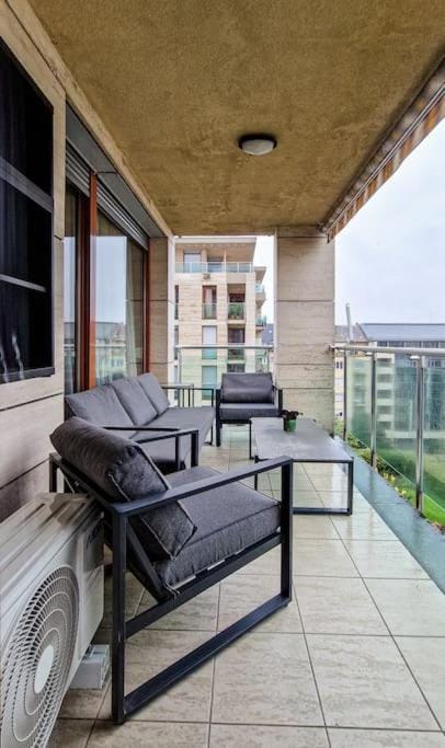 Stylish 2BR Home with Terrace & Garage Parking Apartment in Budapest