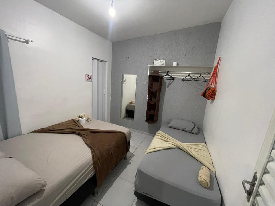 Bed, Photo of the whole room, Bedroom, towels, wardrobe