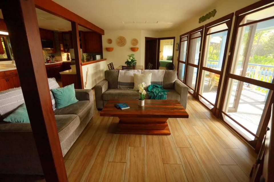 kehena black sand beach house - ocean view swim spa House in Big Island