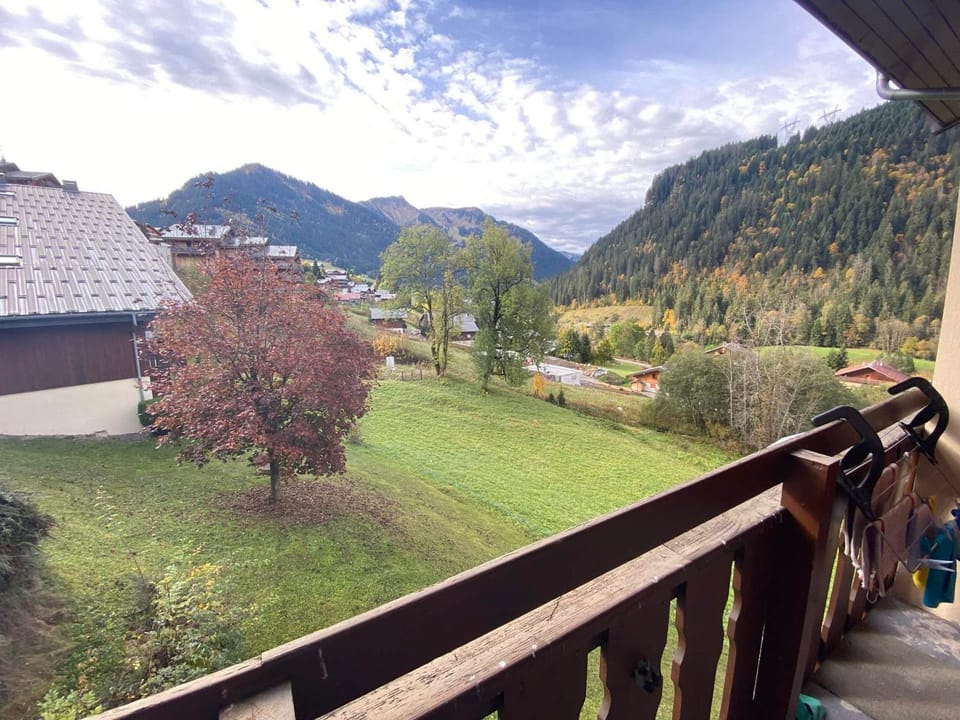 Studio chaleureux et calme à Châtel, proche centre, avec coin montagne, parking et balcon - FR-1-693-113 Apartment in Châtel