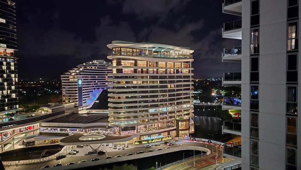Night, View (from property/room), City view, Landmark view