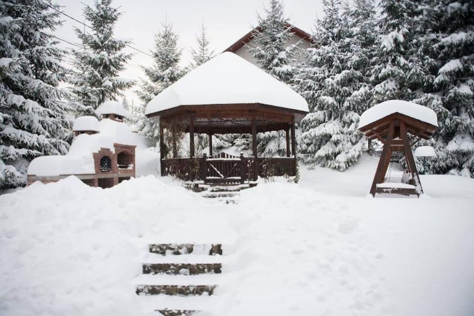 Day, Natural landscape, Winter, BBQ facilities, Garden