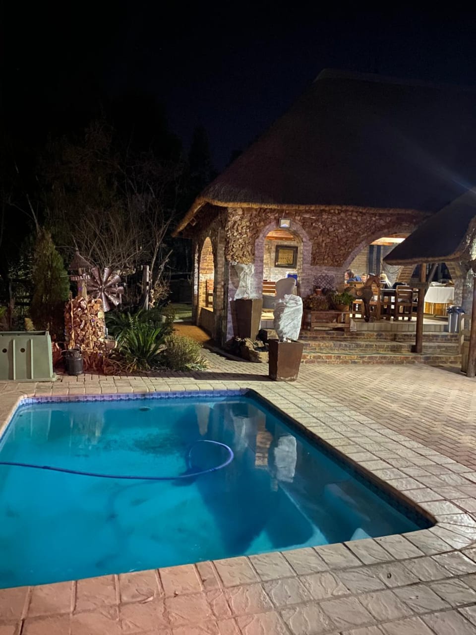 Out of Africa on Vaal Nature lodge in North West, South Africa