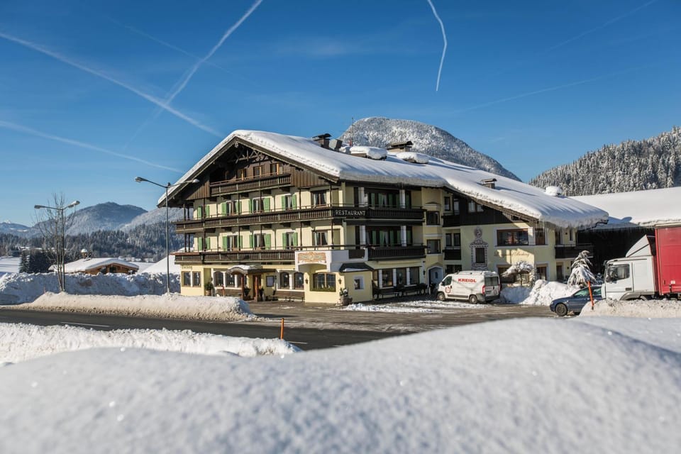 Property building, Day, Winter
