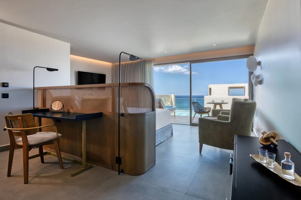 Dining area, Sea view