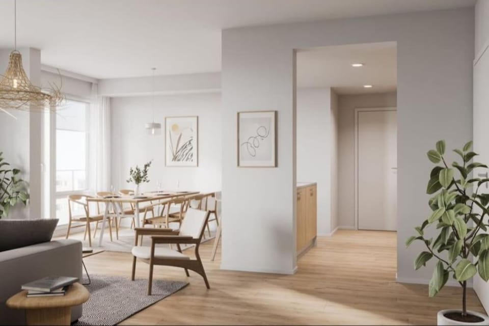 Detailed Suite with Sauna and Fast Wi-Fi Downtown Apartment in Rovaniemi