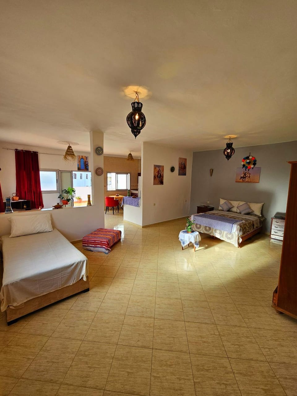 Living room, Bedroom