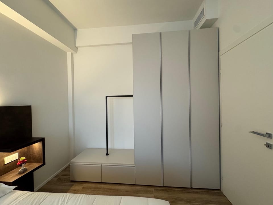 Bed, Bedroom, wardrobe