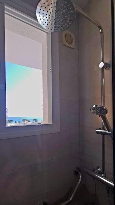Shower, View (from property/room), Sea view