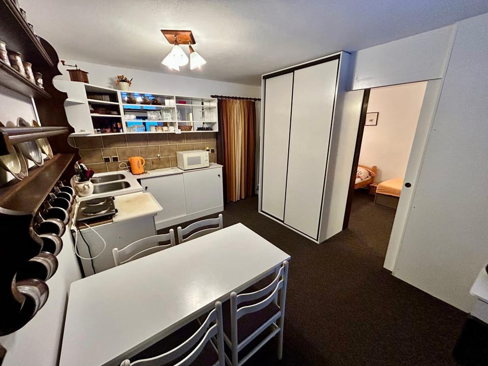 Kitchen or kitchenette, Dining area