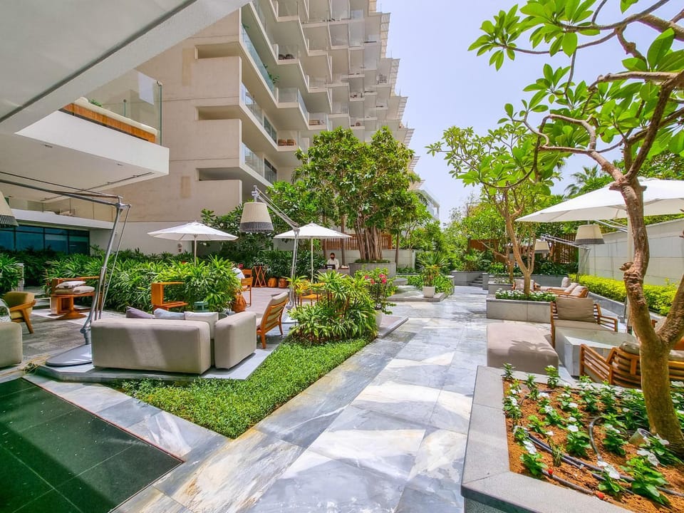 Property building, Garden