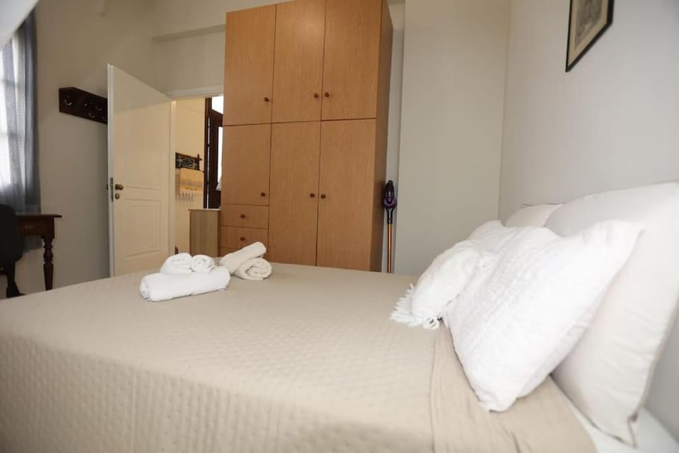 Efi Cozy Loft with Courtyard in Central Ermoupoli Apartment in Decentralized Administration of the Aegean