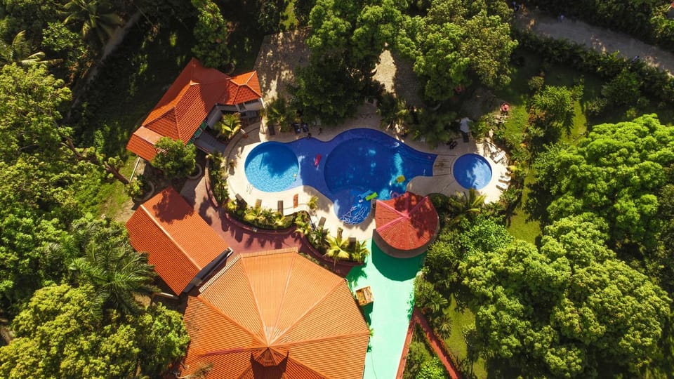 Bird's eye view, Swimming pool