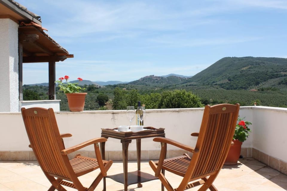 Patio, Natural landscape, View (from property/room), Balcony/Terrace, Dining area, Mountain view