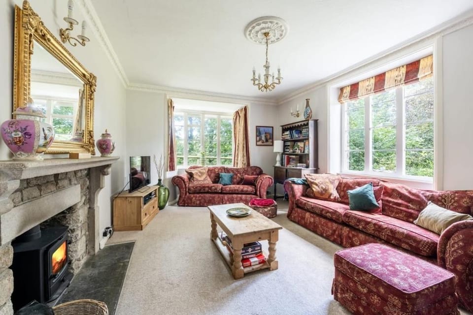 Large Grade II Listed House & Garden nr Beaches House in Saint Columb Major
